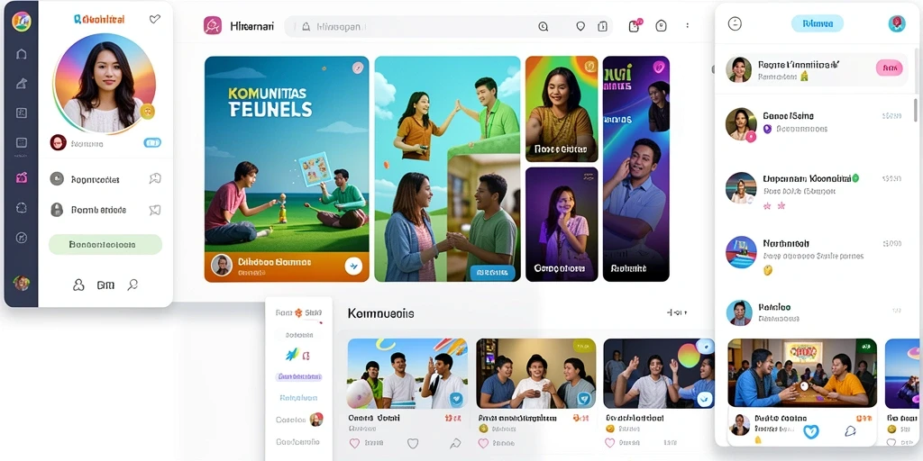 Tampilan antarmuka yang menarik dan user-friendly.