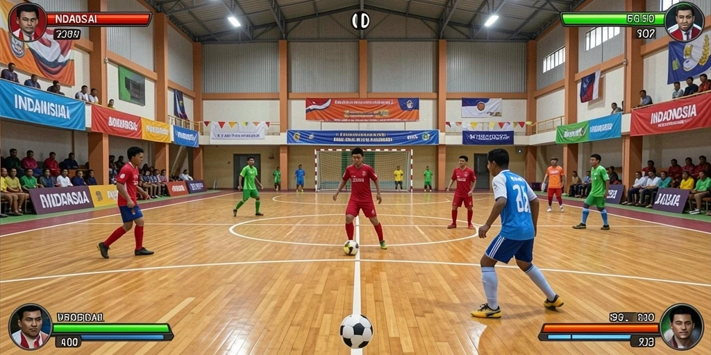 Tampilan awal permainan yang menarik.