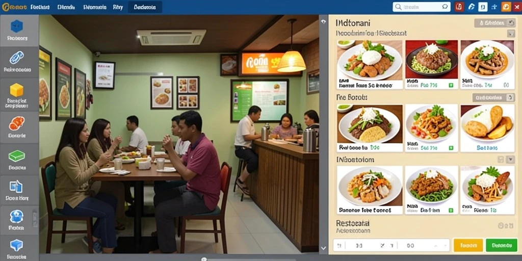 Tampilan antarmuka yang mudah digunakan.