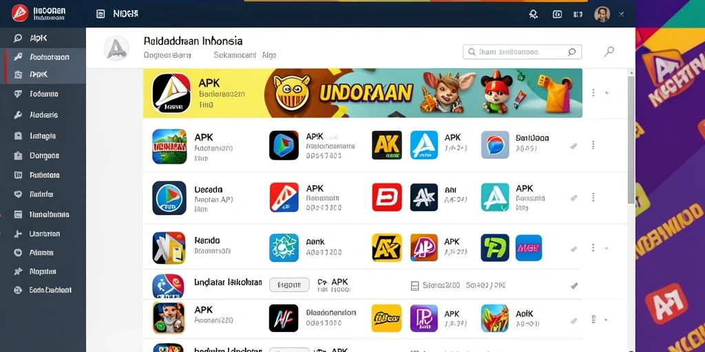 Tampilan antarmuka game yang menarik dan intuitif.