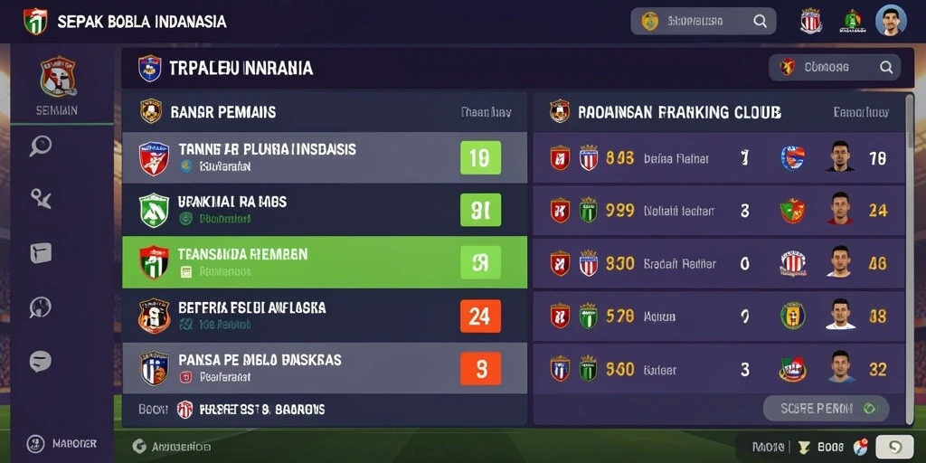 Tampilan grafis yang menawan dan berwarna.