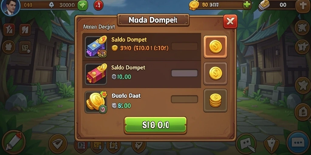 Screenshot menampilkan karakter utama dalam pertempuran epik.