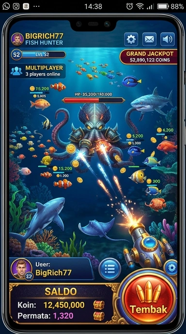 Pratinjau antarmuka bigrich77 — aplikasi APK resmi Android v4.6.9